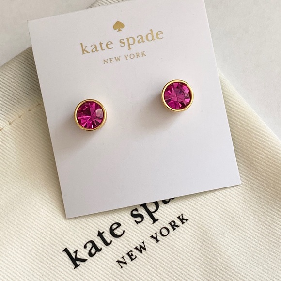 kate spade Jewelry - Kate spade crystal stud earrings